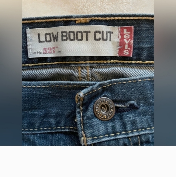 Mens Levi 38x 30 boot cut jeans - Picture 5 of 5
